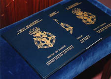 Books Commemorating the 33rd Anniversary of Maj. Bernie Fisher's Medal of Honor Mission