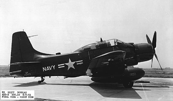 Douglas Aircraft Company Skyraider Pr Photographs